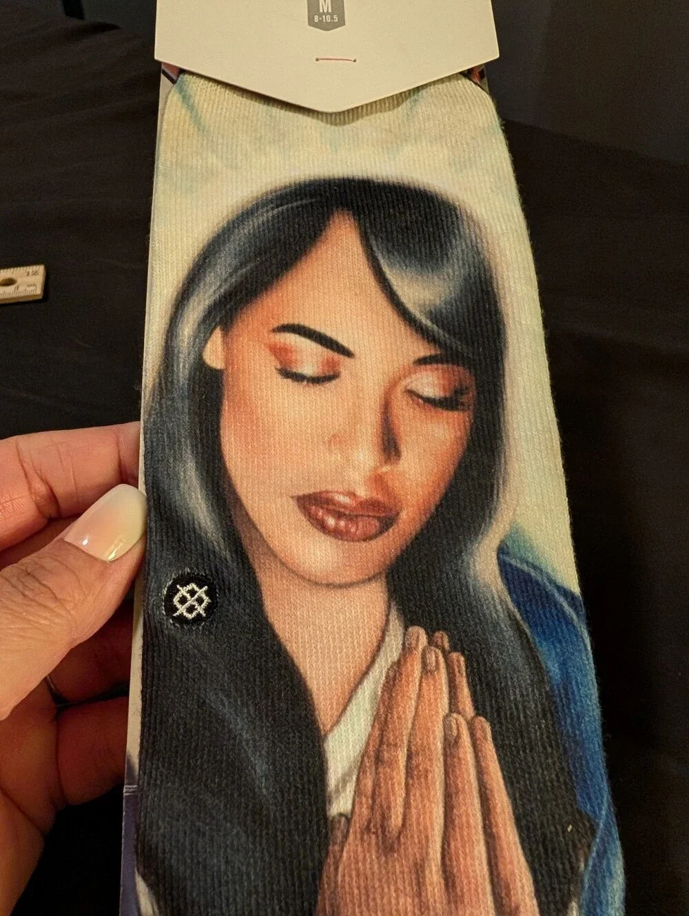 Stance Anthem Aaliyah Tribute Wall Art  Socks Praise Collection M 8-10.5